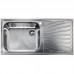 Νεροχύτης SANITEC INOX COMETA 11446
